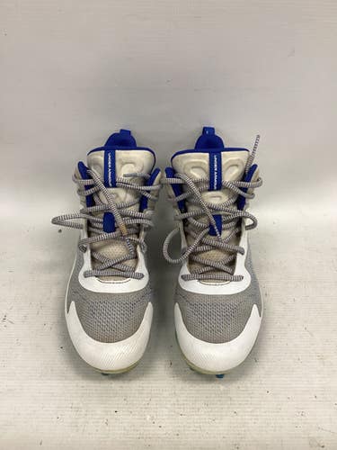 Used Under Armour LAX Cleats Mens White Senior 8 11851-S000045173