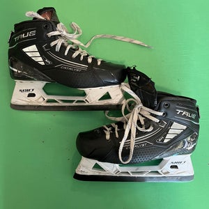 Senior True Catalyst 9x4 Hockey Goalie Skates Regular Width 8 (Used)