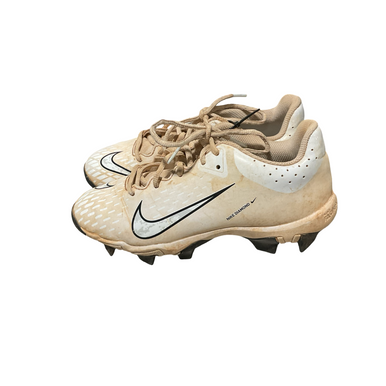 Used Nike DIAMOND BB/SB Cleats White Junior 04 11834-S000048782