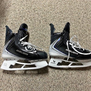 Free Shipping Bauer Vapor Flylite Hockey Skates 9.5 Fit 2 With Fly-Ti Steel