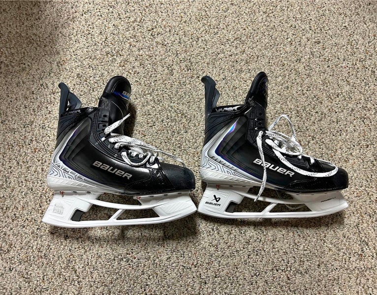 Free Shipping Bauer Vapor Flylite Hockey Skates 9.5 Fit 2 With Fly-Ti Steel