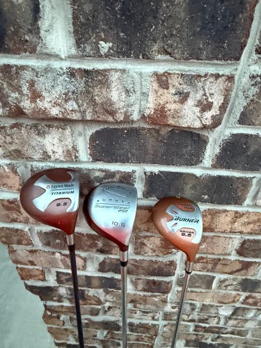 Men's TaylorMade Burner Right Handed Drivers (Used)