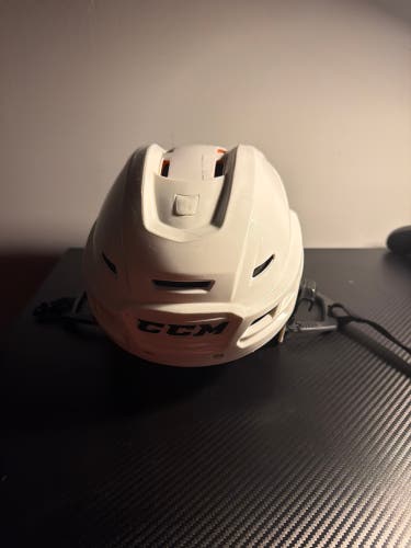 White Small CCM Tacks 710 Helmet