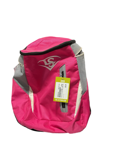Used Louisville Slugger PINK BACKPACK BAG BB/SB Player Backpack Pink 11834-S000048345