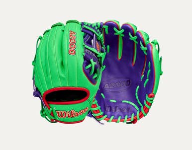 New 2026 SWINGIN SOUR APPLE 11.5IN RHT BIG LEAGUE CHEW A2000 GLOVE 11834-WILWBW104619115