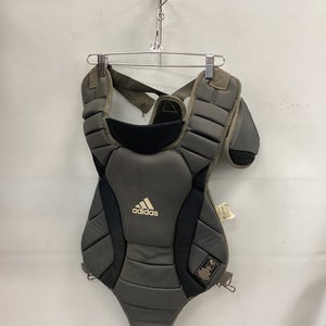 Used Adidas CHEST Catchers Chest Protector Black Adult 11851-S000044893
