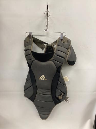 Used Adidas CHEST Catchers Chest Protector Black Adult 11851-S000044893