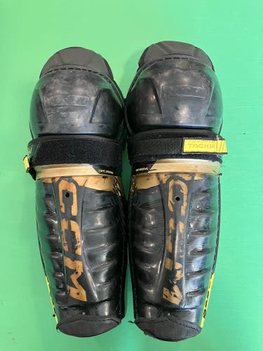 Junior CCM Tacks AS-V Pro Shin Pads 12" (Used)
