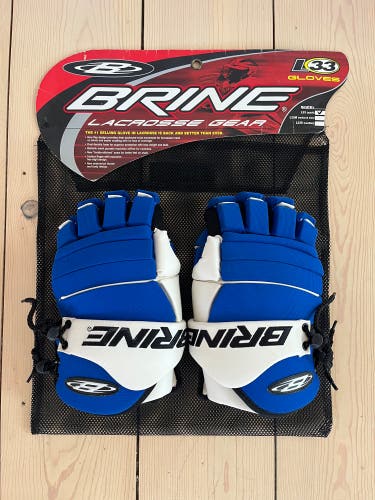 Brine L-33 Lacrosse Gloves (Used)