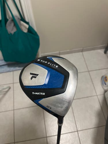 Men's Top Flite Gamer Right Handed Driver Stiff Flex 10.5 Loft (Used)