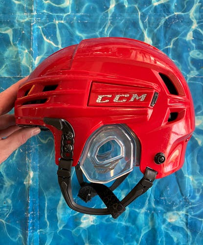 Red Medium CCM Super Tacks X Helmet (Used)