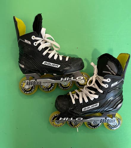 Junior Bauer RS Inline Skates Regular Width Size 1 (Used)
