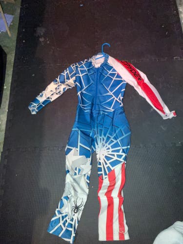 Unisex Spyder Padded Racing Ski Suit (Used)