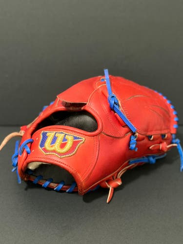 Rare Custom Japanese Wilson Staff 1B model RH Pitcher's Baseball Glove 11.75" (Used)