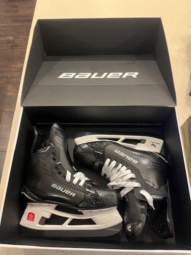 Bauer Supreme Shadow Hockey Skates Regular Width Pro Stock 7.5 (New) w/FLY-TI Steel