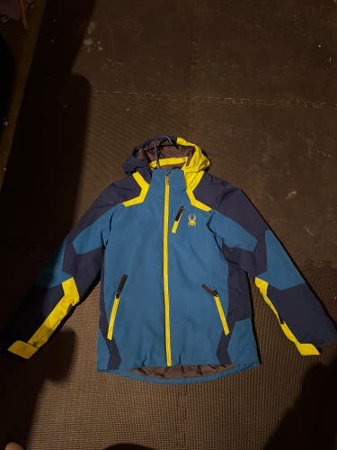 Blue Men's Youth Spyder Jacket (Used)