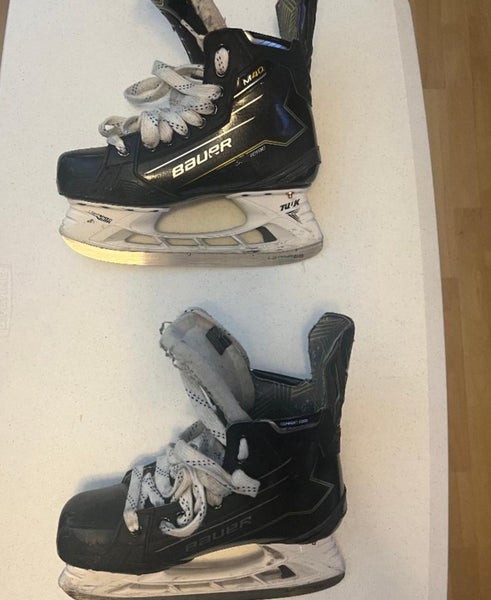 Black 2024 Bauer Supreme M40 Hockey Skates Regular Width Size 5 (Used) Fit 2
