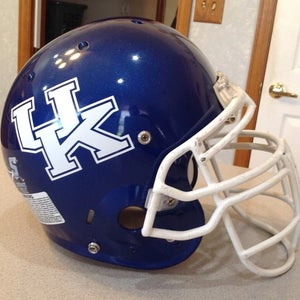 University of Kentucky Wildcats Football Helmet Game Worn