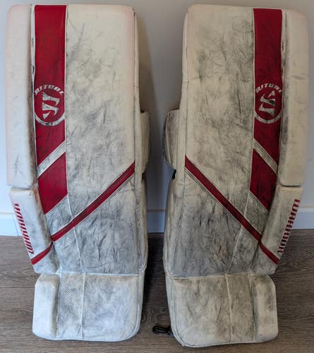 Warrior Ritual G5 - 32"+1"- Intermediate - Goalie Leg Pads including Warrior Knee pads