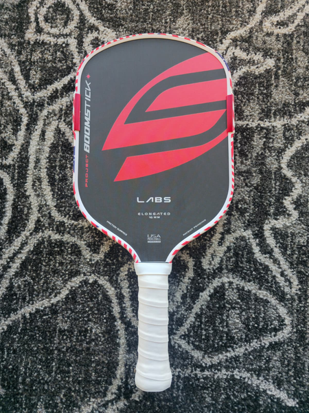 Boomstick Pickleball Paddle Gen 5 With Overgrip and American Flag Edge Guard Fast Shipping
