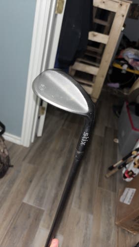 Men's 2020 Stix Golf All Black Right Handed Wedge Regular Flex 56 Degree Graphite/Steel Shaft (Used)
