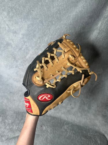 Brown Rawlings Prodigy Series RH Outfield Baseball Glove 11.5" (Used)