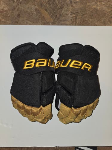 Las Vegas Golden Knights Supreme 2S Pro Gloves 14" Pro Stock Used
