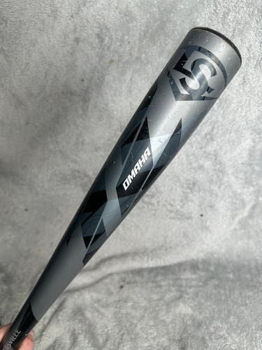 2022 Louisville Slugger Omaha Alloy Bat USABat Certified (-10) Alloy 18 oz 28" (Used)