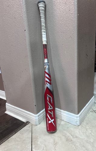 2023 Marucci CAT X Composite Bat (-3) 29 oz 32" with White Lizard skin