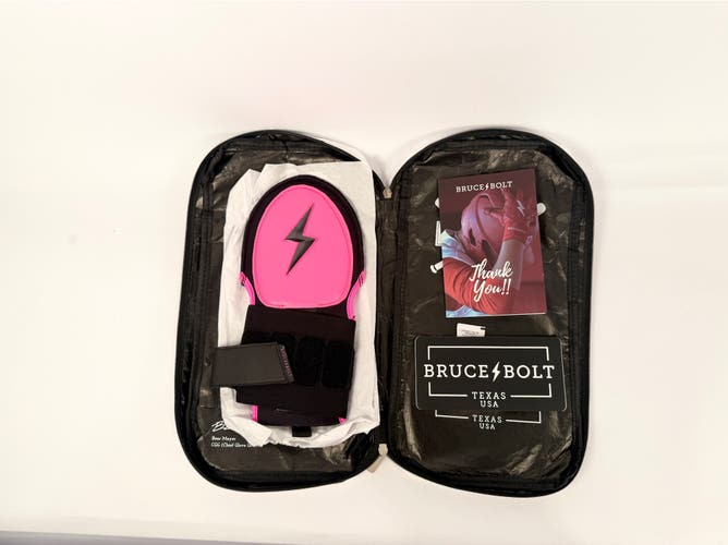 Bear Series Black and Pink Bruce Bolt Sliding Mitt