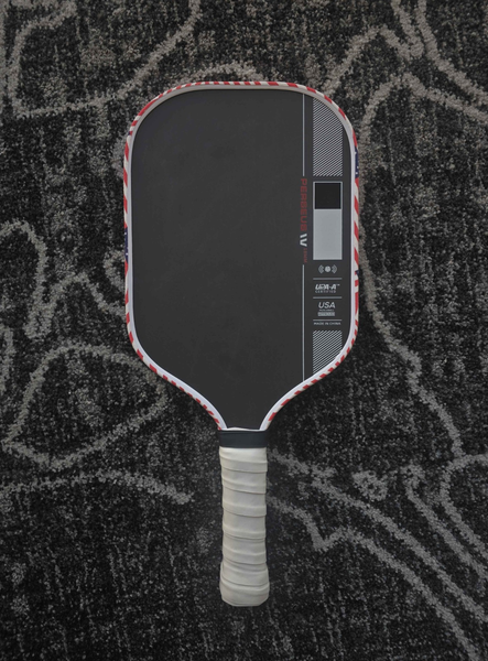 Perseus Pro IV Pickleball Paddle Gen 4 With Overgrip and American Flag Edge Guard Fast Shipping