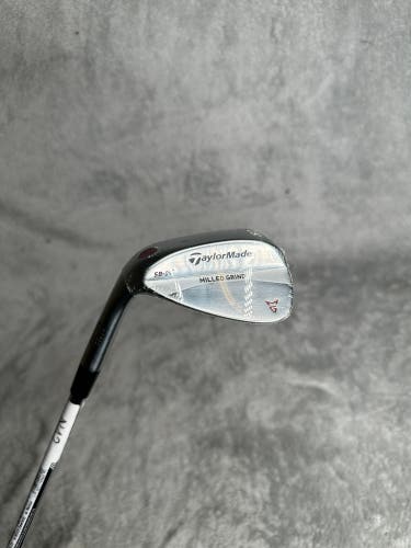 Men's TaylorMade MIlled Grind Wedge Left Hand Regular Flex 52 Degree Steel Shaft (New)