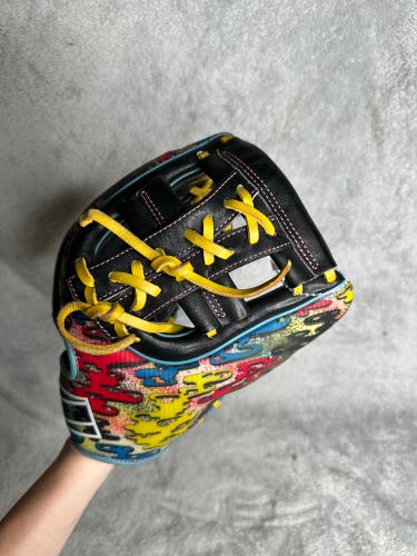 Black Rawlings REV1X RH Infield Baseball Glove 11.5" (Used)