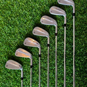 Men's 2025 TaylorMade P-790 Right Handed Iron Set Stiff Flex Steel Shaft (New)