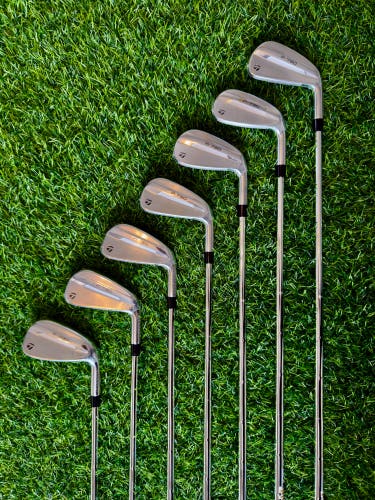Men's 2025 TaylorMade P-790 Right Handed Iron Set Stiff Flex Steel Shaft (New)