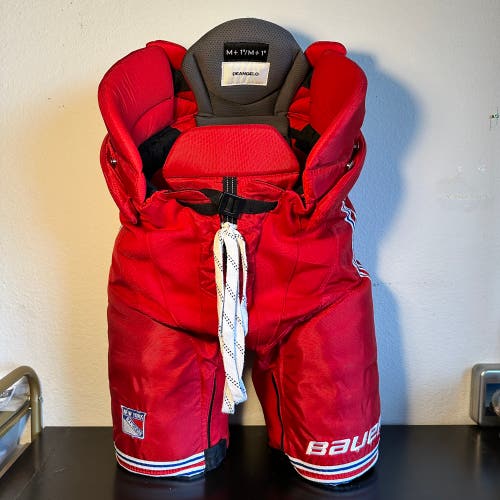 New York Rangers Pro Stock Bauer Vapor Pro Hockey Pants
