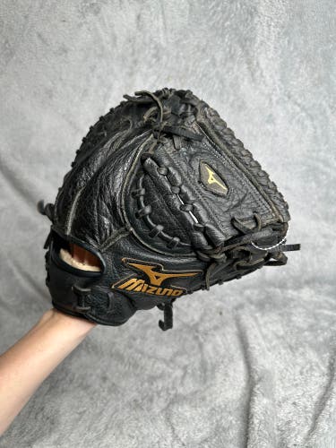 Black Mizuno Power Close RH Catcher's Baseball Glove 31.5" (Used)