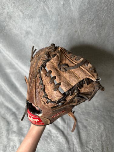 Brown Rawlings Player Preferred RH Catcher's Baseball Glove 33" (Used)