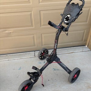 Gold Unisex Bag Boy Nitron Push Cart (Used)