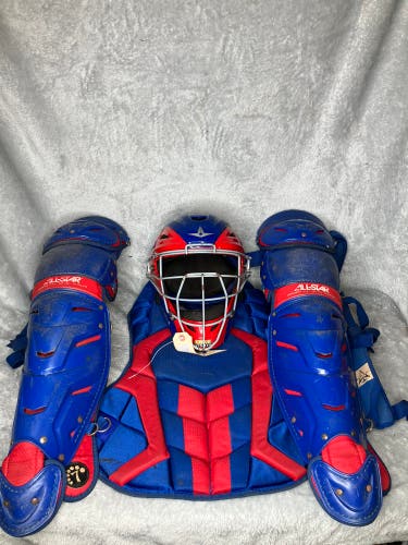 Adult All Star System 7 Catcher's Set (Used)