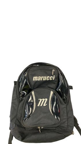 Used Marucci BAT BACKPACK BB/SB Player Backpack Black 11859-S000029779