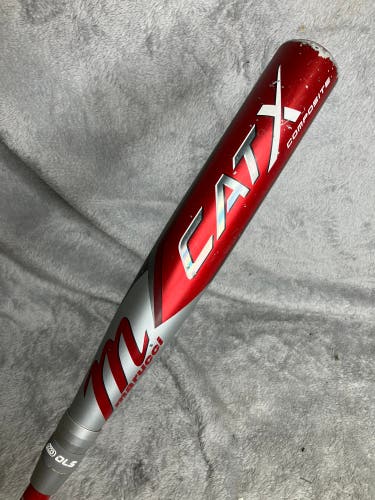 2023 Marucci CAT X Composite Bat BBCOR Certified (-3) Composite 29 oz 32" (Used)