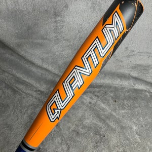 2022 Easton Quantum Alloy Bat USABat Certified (-5) Alloy 25 oz 30" (Used)