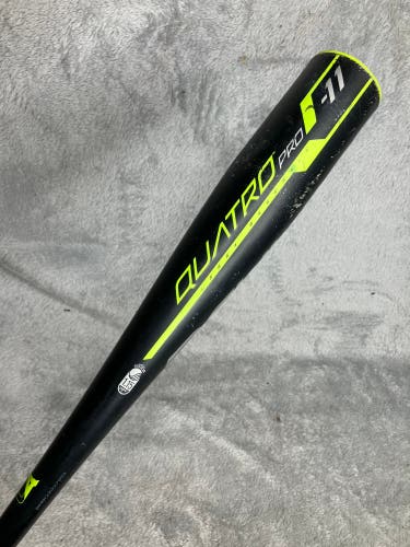 Rawlings Quatro Pro Composite Bat USSSA Certified (-11) Alloy 15 oz 26" (Used)