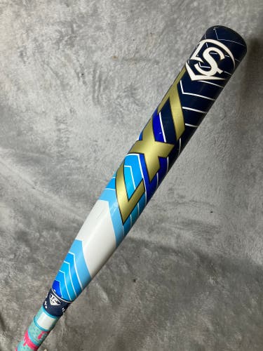 White 2024 Louisville Slugger LXT Composite Bat (-11) Composite 20 oz 31" (Used)