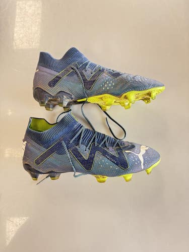 Used Puma Soccer Cleats Navy Blue Senior 9 11860-S000306574