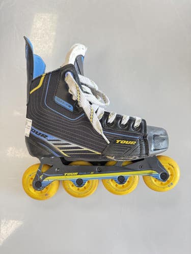 Used Tour CODE9 Roller Hockey Skates Black Senior 6 11860-S000306578