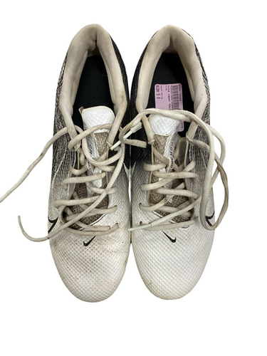 Used Nike Adult FB Cleats White Senior 9 11613-S000179809