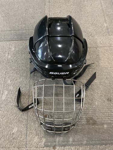 Used Bauer REAKT 75 Helmet Cage Combo Black LG 11614-S000233985