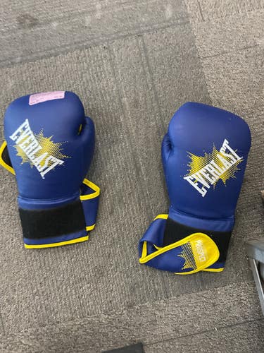 Used Everlast Boxing Gloves Navy Blue SM 11614-S000233967
